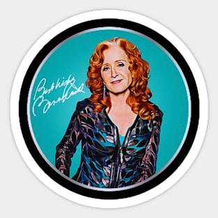 Bonnie Raitt bang 4 Sticker